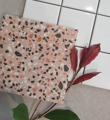 Pink terrazzo tiles sydney australia